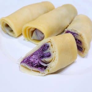 блины с черникой фото